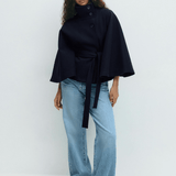 Lusana | Palton elegant cu curea