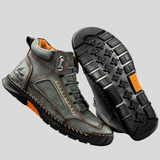 Moritz | Pantofi de Tenis Inalt din Piele cu Detalii