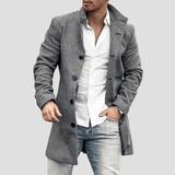 Kacper | Palton elegant din piele pentru bărbați