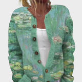 Ana | Cardigan cu model floral de toamnă Rudens