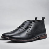 Herold | Cizme din piele Chukka