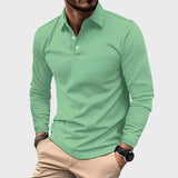 Nuno | Polo din Bumbac Mist