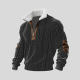 Stipe | Tricou fleece cu guler înalt