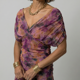 Calen | Rochie midi fără umeri