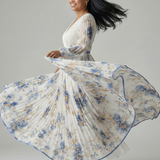 Rielle | Rochie Midi cu Plieuri