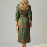 Lune | Jurești vod îmbrăcăminte cu rochie midi elegantă
