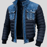 Nikola | Jachetă denim clasică cu două fețe