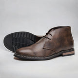Herold | Cizme din piele Chukka