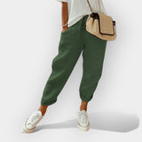 Helga | Eleganți pantaloni de lână în stil casual