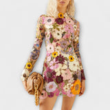 Dolores | Rochie cu imprimeu floral