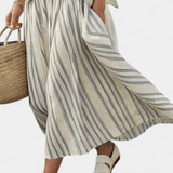 Bárbara | Daisy Elegants tricot din bambus și in set cu dungi