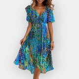 Marje | Rochie midi cu curgere fluidă