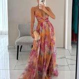 Giselle | Rochie captivantă de gală cu model floral