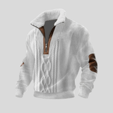 Stipe | Tricou fleece cu guler înalt