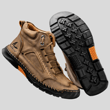 Moritz | Pantofi de Tenis Inalt din Piele cu Detalii