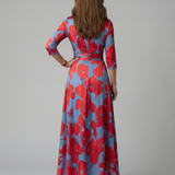 Celine | Midi rochie cu guler răsfrânt