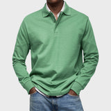 Eduardo | Polo de Lux cu Mâneci Lungi