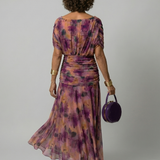 Calen | Rochie midi fără umeri