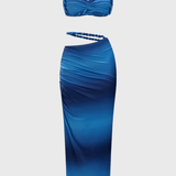 Estela | Set de rochie fără spate