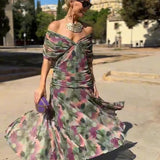 Louise | Rochie Maxi de Bal Elegantă cu Decolteu în V