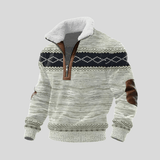 Stipe | Tricou fleece cu guler înalt
