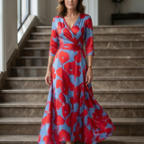 Celine | Midi rochie cu guler răsfrânt