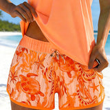 Elegant Tankini Imprimat cu Ocean