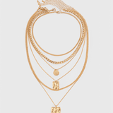 Eveleen | Colier din Metal Geometric