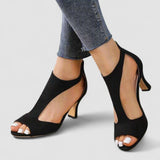 Heidrun | Sandale elegante și confortabile cu toc