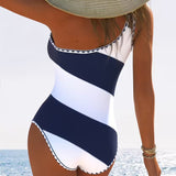 Costum de baie întreg colorat
