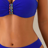 Set bikini sexy cu spate deschis