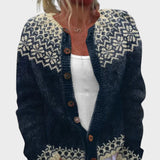 Matilde | Cardigan cu model floral de toamnă
