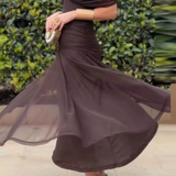 Louise | Rochie Maxi de Bal Elegantă cu Decolteu în V