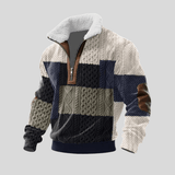 Stipe | Tricou fleece cu guler înalt