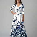 Celine | Midi rochie cu guler răsfrânt