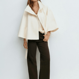 Lusana | Palton elegant cu curea