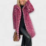 Jessica | Jachetă cu model leopard