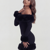 Bella | Eleganță dezbrăcată capricioasă Rochie Mini