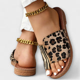 Tareyja | Sandale cu model leopard în două culori