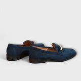 Alexandrina | Mocasini eleganți din flanelă