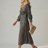 Lune | Jurești vod îmbrăcăminte cu rochie midi elegantă