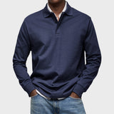 Eduardo | Polo de Lux cu Mâneci Lungi