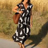 Magda | Rochie decolteul în V ușor fluturând