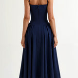 Filipa | Rochie midi cu corset structurat
