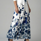 Celine | Midi rochie cu guler răsfrânt