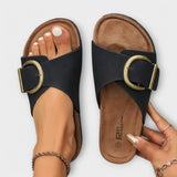 Margie | Sandale de plută pentru femei cu design cu cataramă
