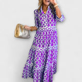 Sophia | Rochie Midi cu Detalii Lanț