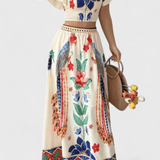 Itzel | Set Boho cu modele etnice