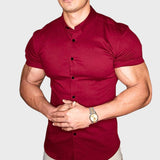 Ricardo | Tricou cu Mânecă Scurtă Slim