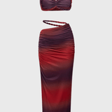 Estela | Set de rochie fără spate